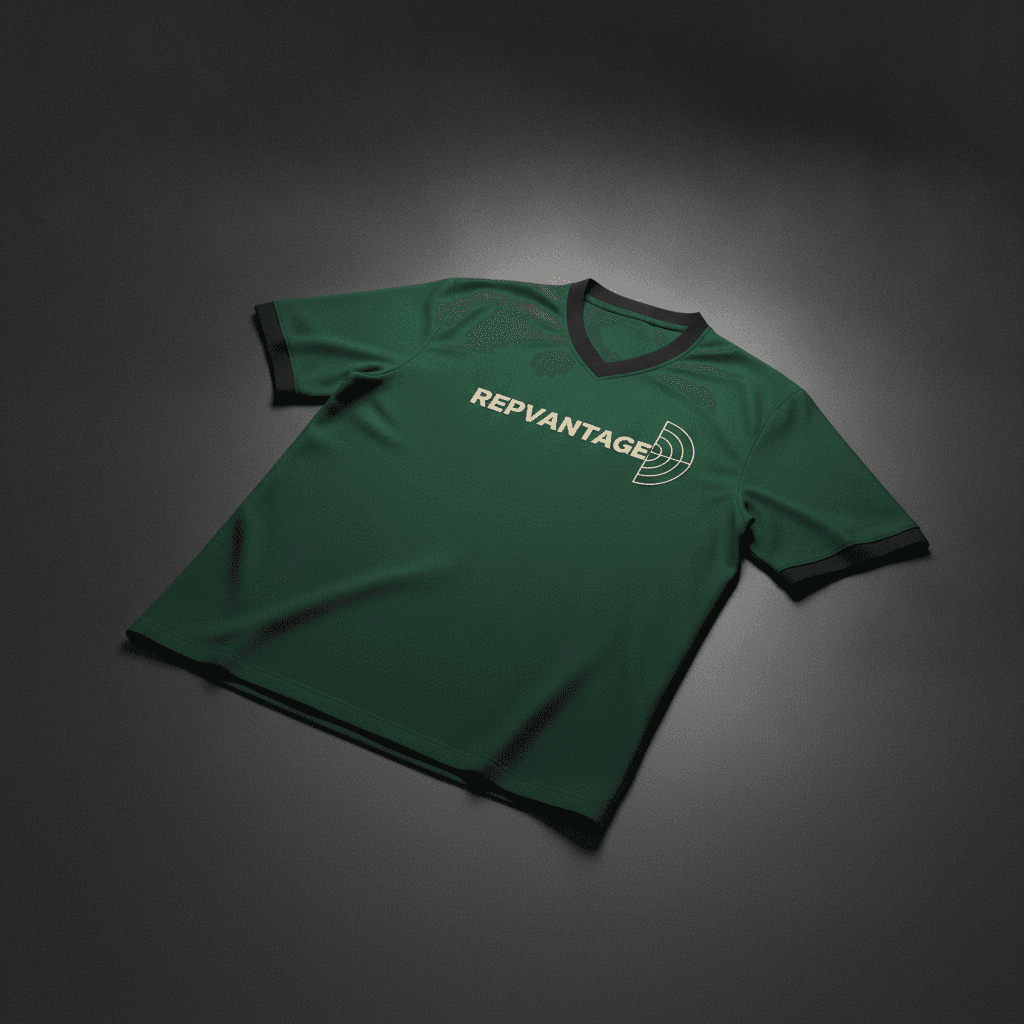 Soccer Jersey — "REPVANTAGE" crest — supporters' kit